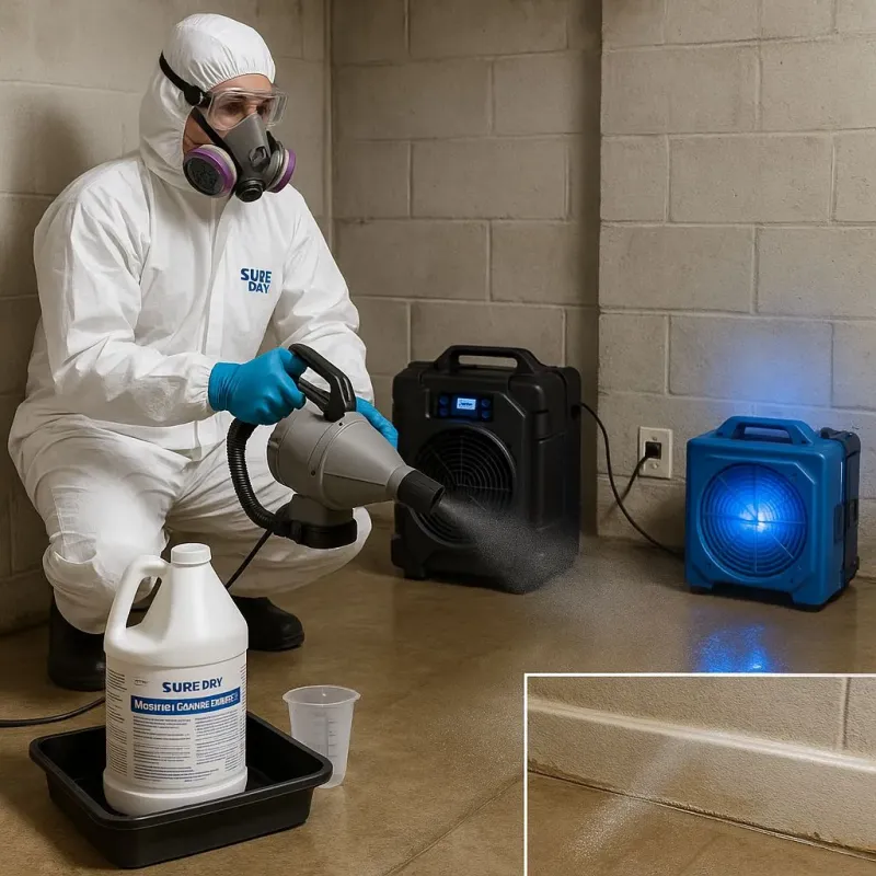 Sanitization and Odor Removal process in Highland Park, IL