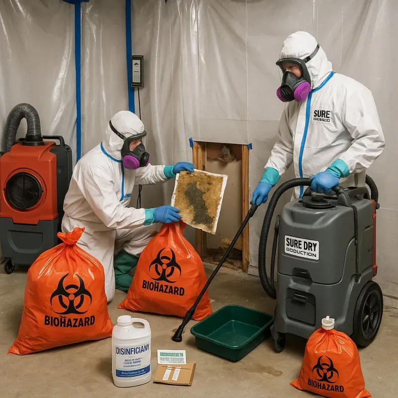 Contaminated Water Handling Protocols process in Highland Park, IL