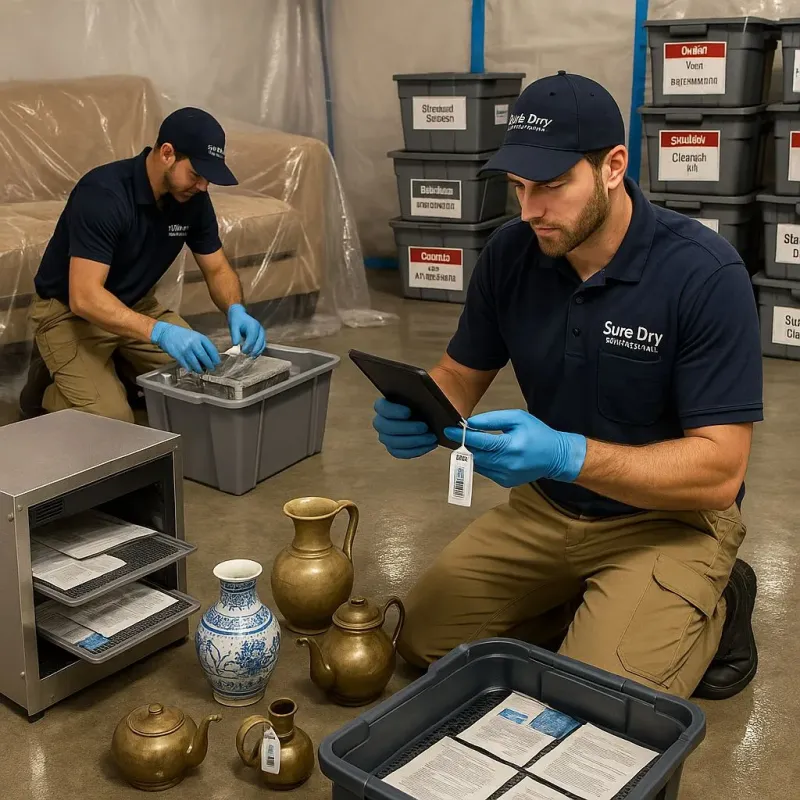 Content Protection and Restoration process in Highland Park, IL