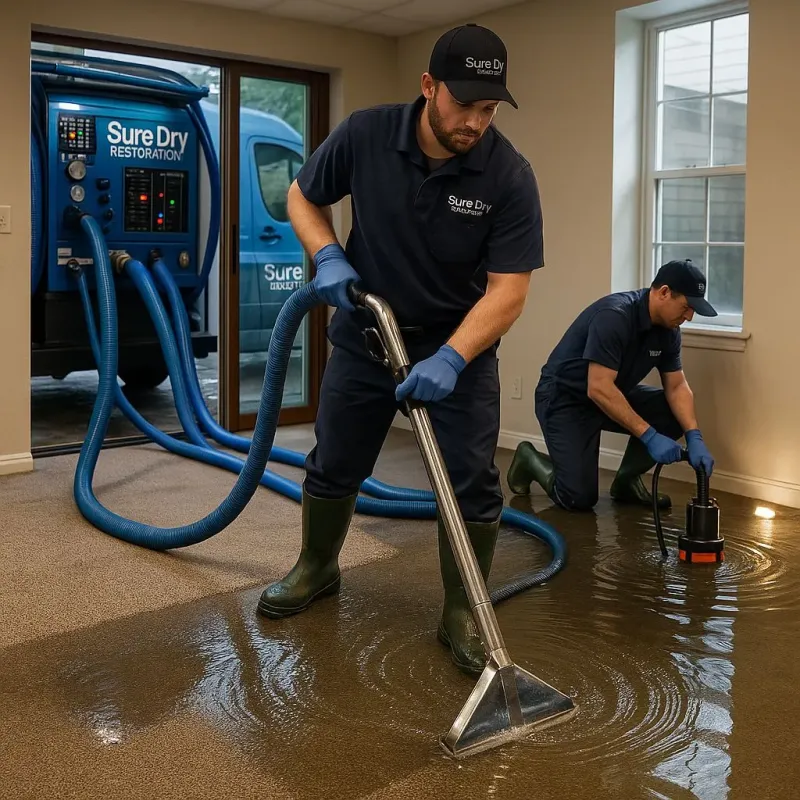 Water Extraction and Removal process in Highland Park, IL